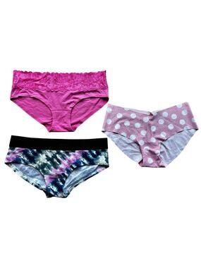 Victoria's Secret and PINK Hiphugger Panty 3 Pack NWOT